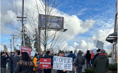 Community Protests Opioid Clinic “Rammed Down Our Throats”